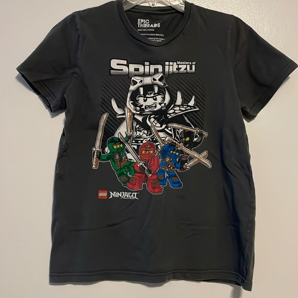 Epic Threads Grey Lego Ninjago Graphic Tee - Picture 1 of 4